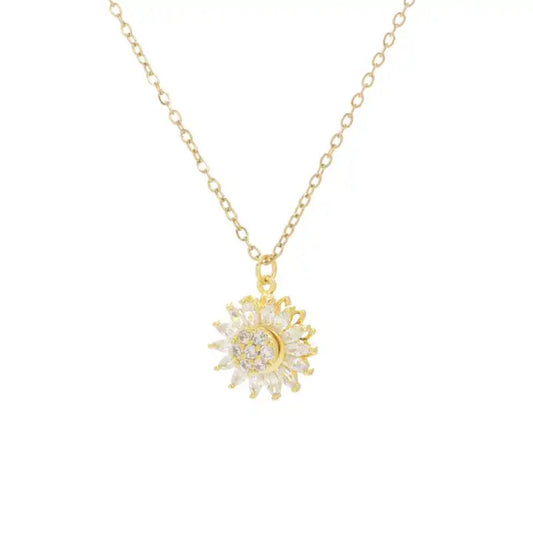 Collar Girasol Giratorio Anti Estrés: Tu Rayo de Sol Personal 🌻